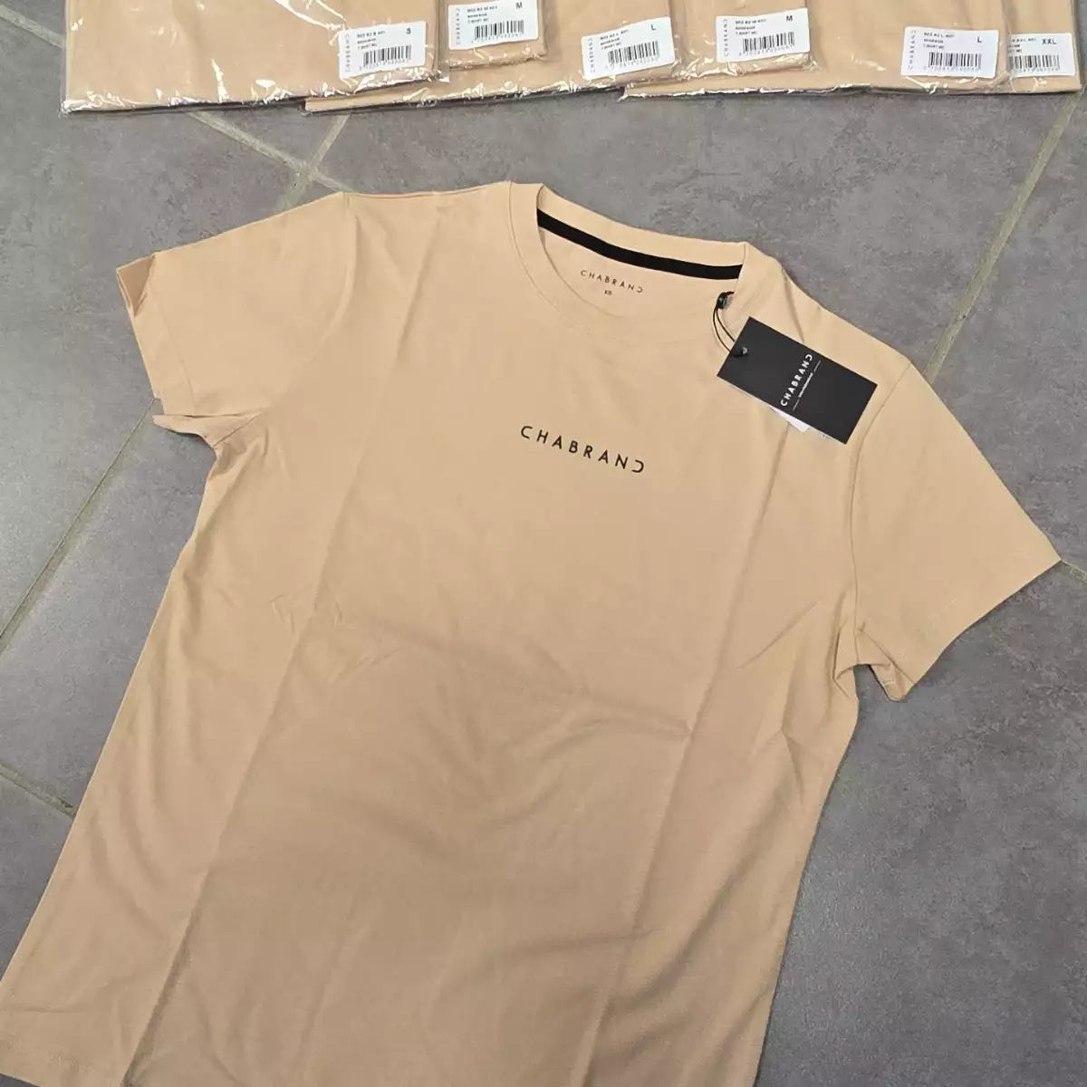 Tshirt chabrand beige