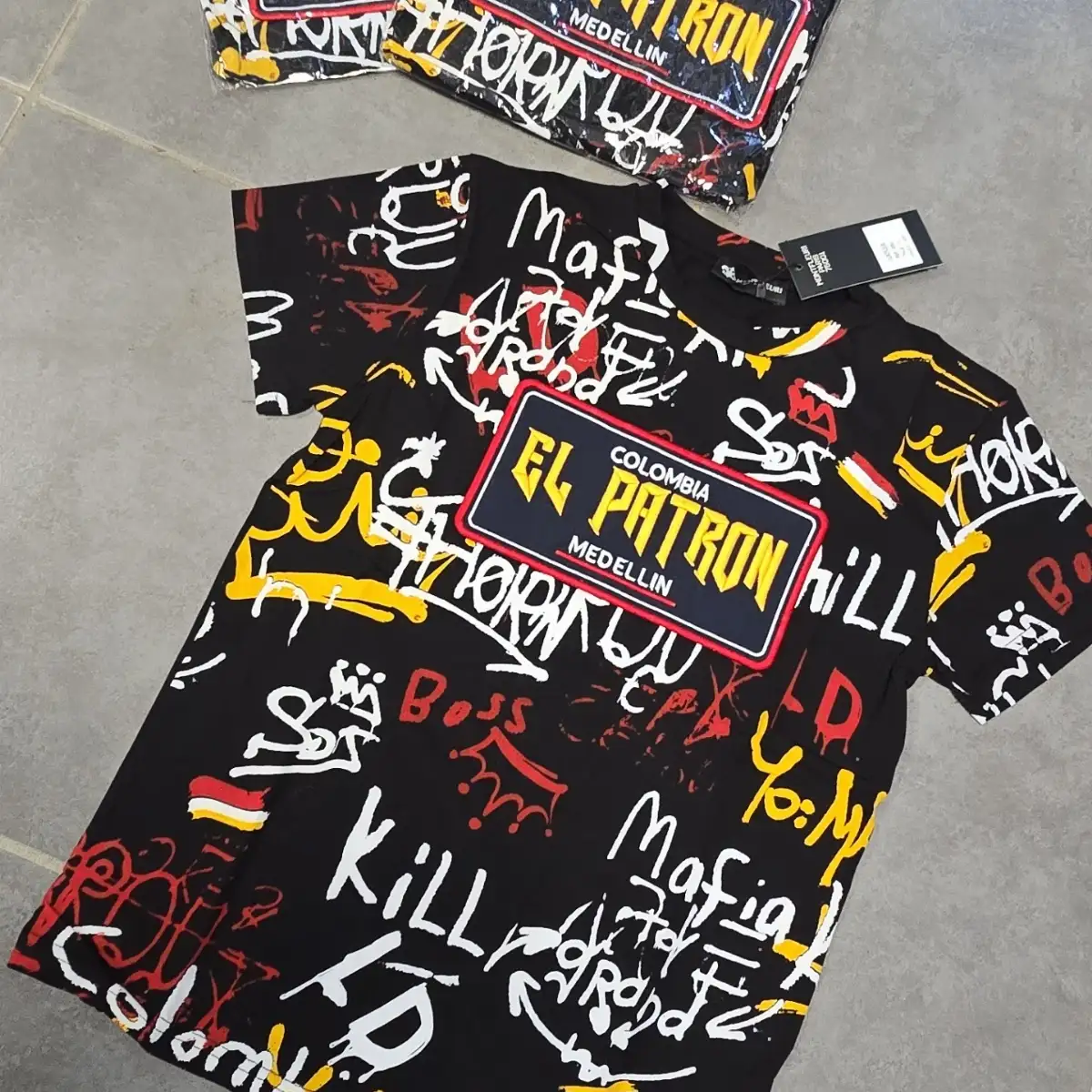Tshirt el patron noir