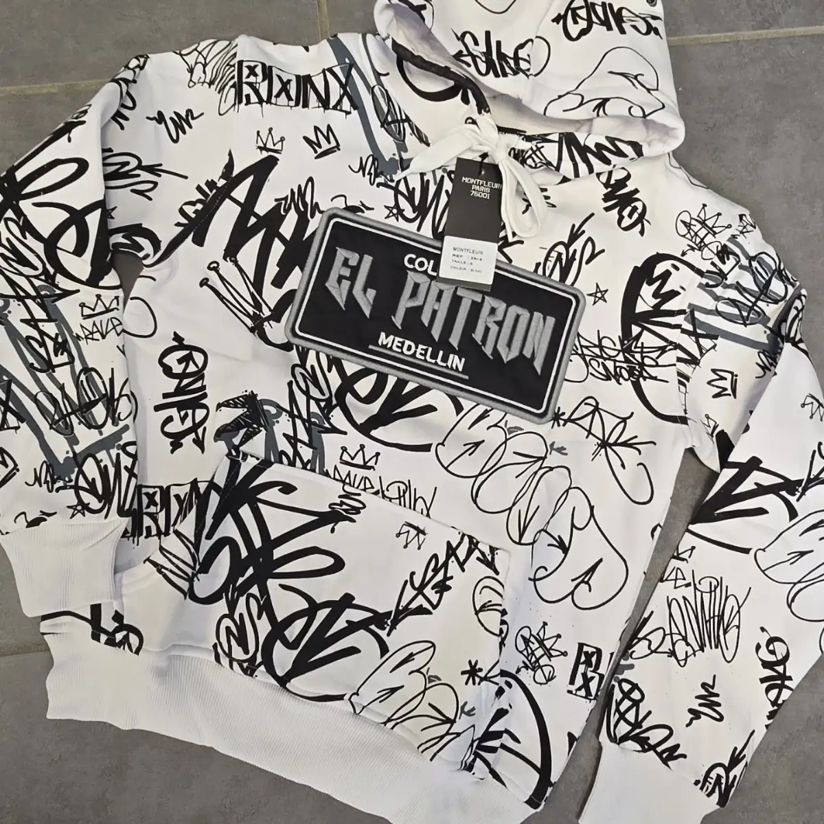 Sweat el patron blanc