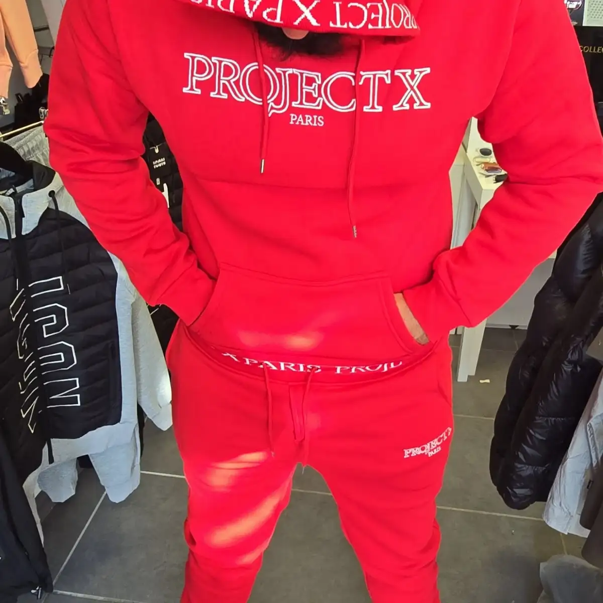 Ensemble project x paris rouge
