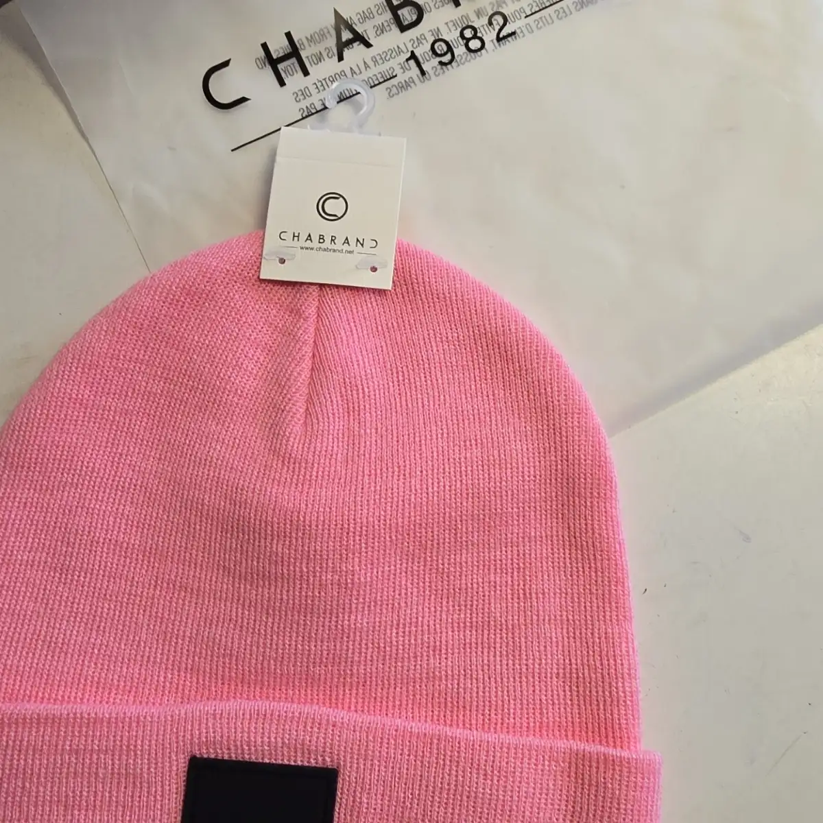 Bonnet chabrand rose