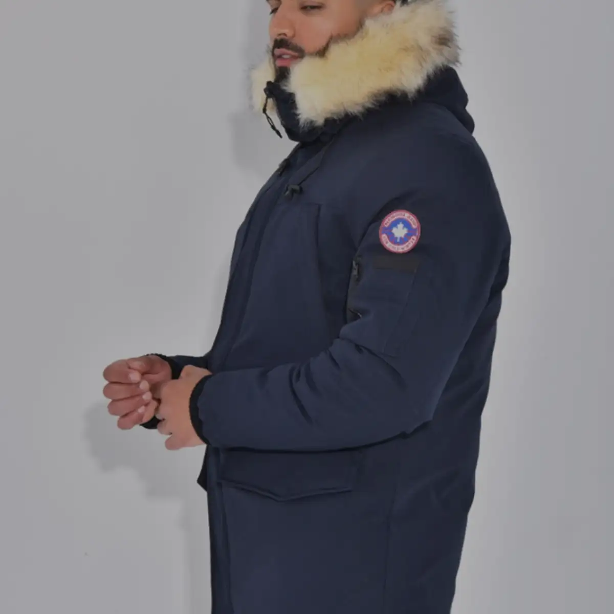 Parka paragoose bleu nuit