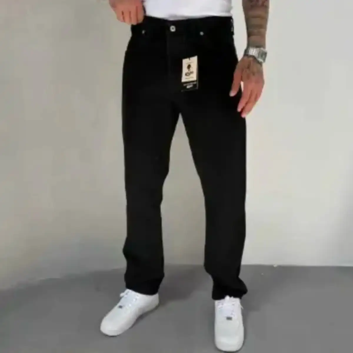 Jeans regular noir