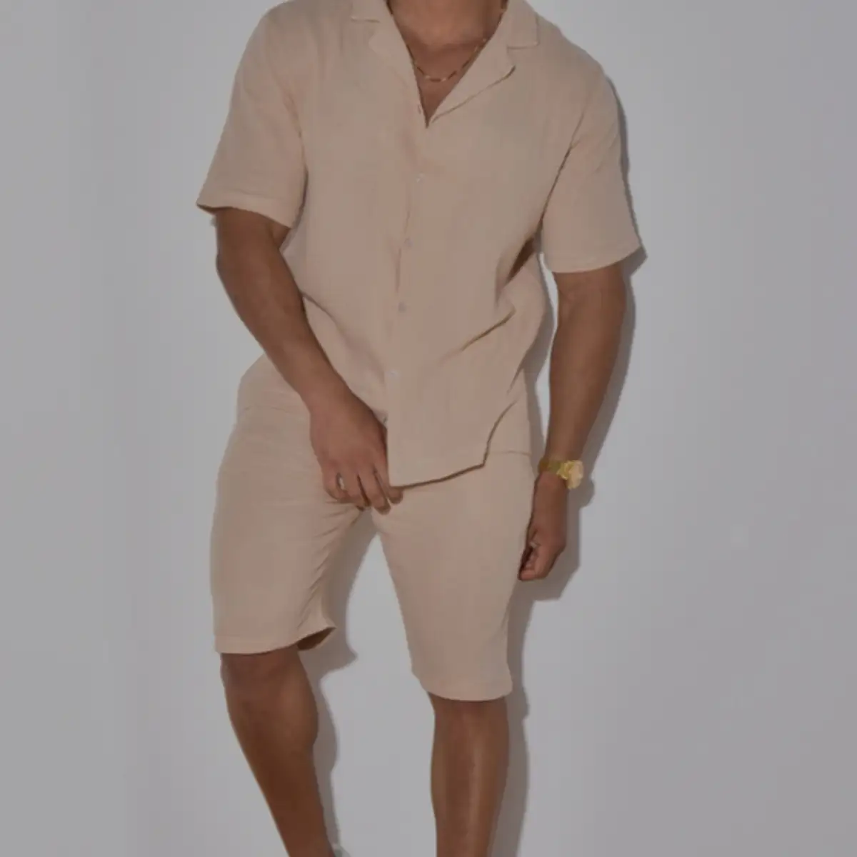 Ensemble beige habillé