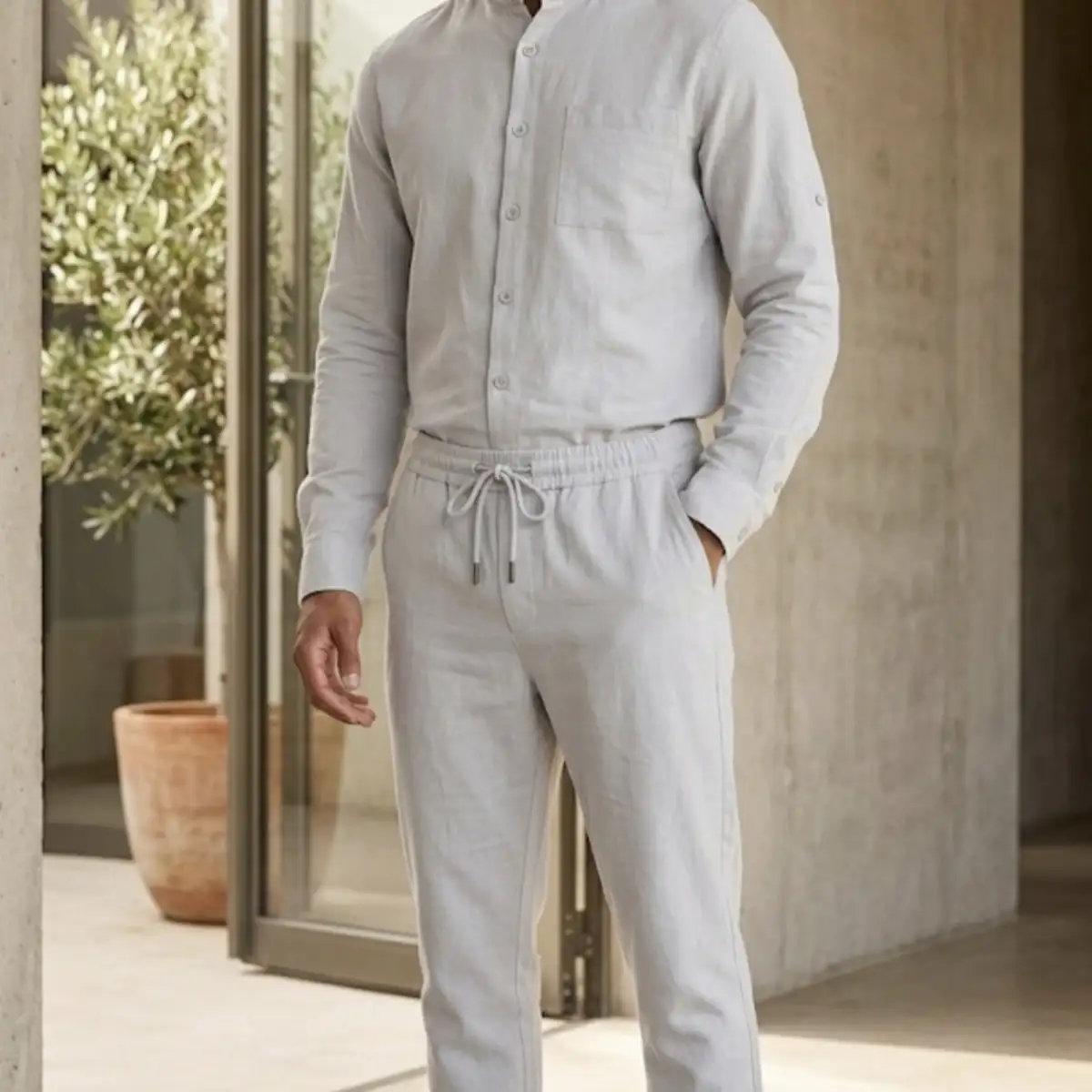 Ensemble habillé gris
